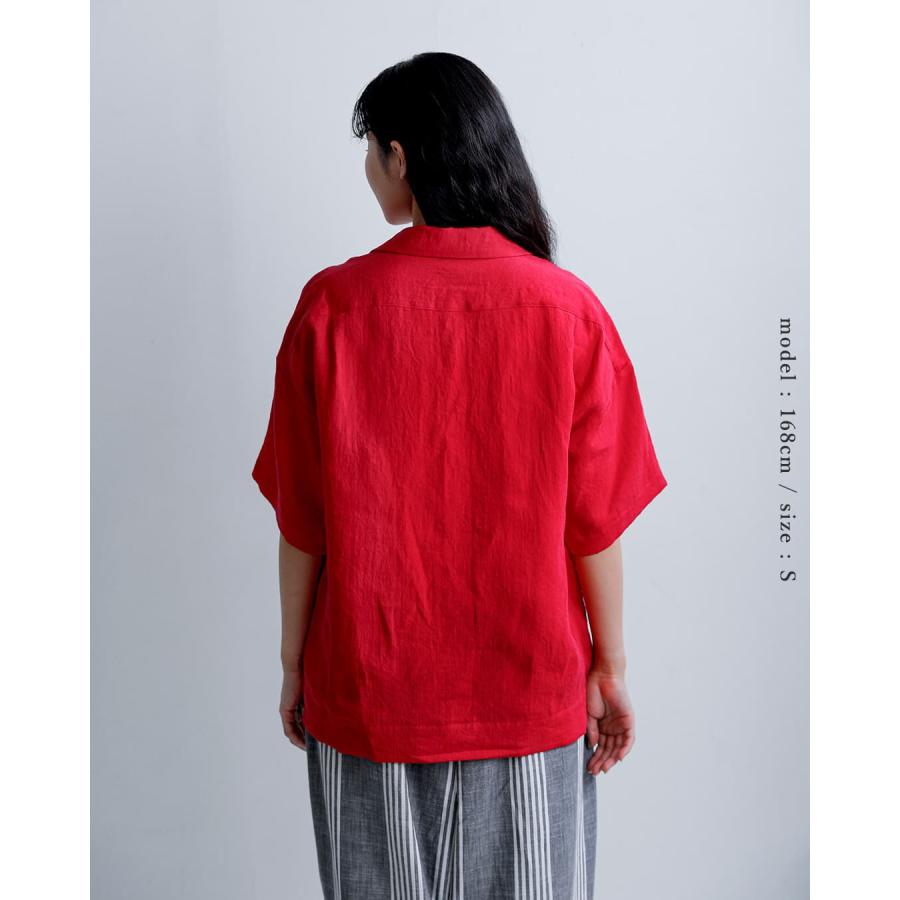 SAC セール【30%OFF】ハバーサック HAVERSACK リネンツイル 半袖