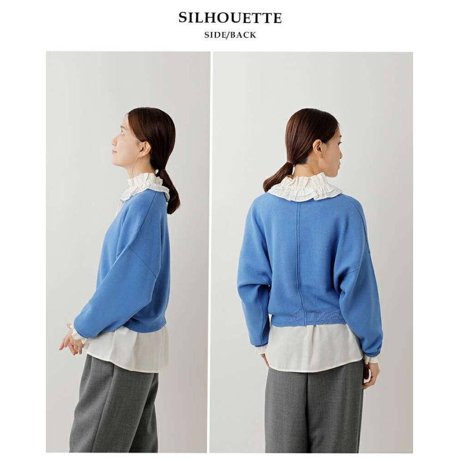 Le Melange ル メランジュ  ドルマンスリーブ ワイド プルオーバー 8542001-yo レディース 2025aw新作 ☆☆ クーポン対象 Le Melange（ル・メランジュ） セール【30%OFF】ル メランジュ