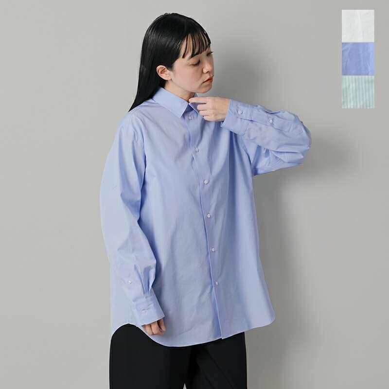 LOEFF ロエフ コットン ブロード レギュラーカラー シャツ 8811 LOEFF ロエフ コットン ブロード レギュラーカラー シャツ 8811