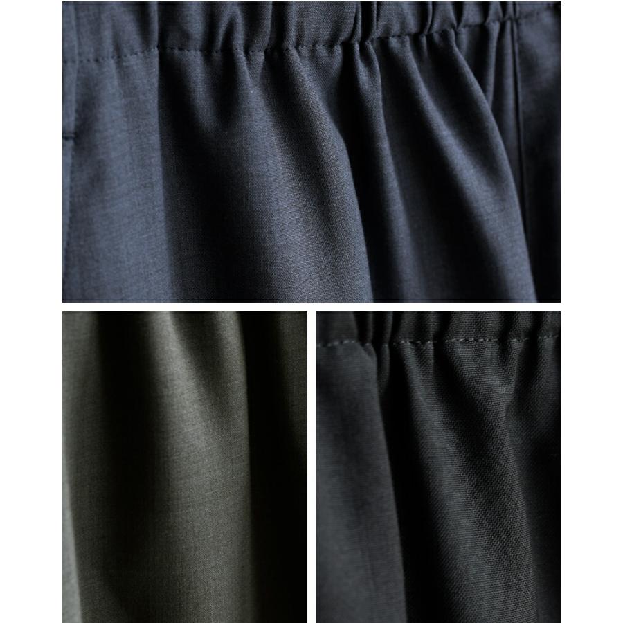 ロエフ LOEFF  ウールトロ ハーレム パンツ 8814-2-000006 レディース  春夏 2026ss新作の画像
