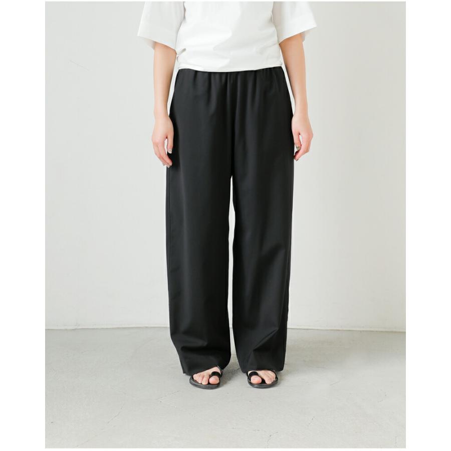 ロエフ LOEFF  ウールトロ ハーレム パンツ 8814-2-000006 レディース  春夏 2026ss新作の画像