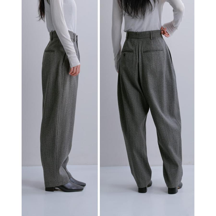 LOEFF ロエフ ダブルクロス ボンタン トラウザー パンツ　新品 LOEFF（ロエフ） ダブルクロス ボンタン トラウザーパンツ 8814-2