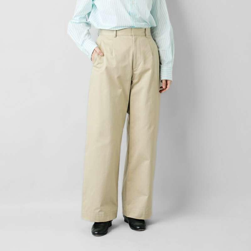 ロエフ LOEFF  コットン チノ トラウザー パンツ 8814-202-0199 パンツ  ☆☆ クーポン対象 LOEFF（ロエフ） セール【30%OFF】ロエフ コットン チノ トラウザー