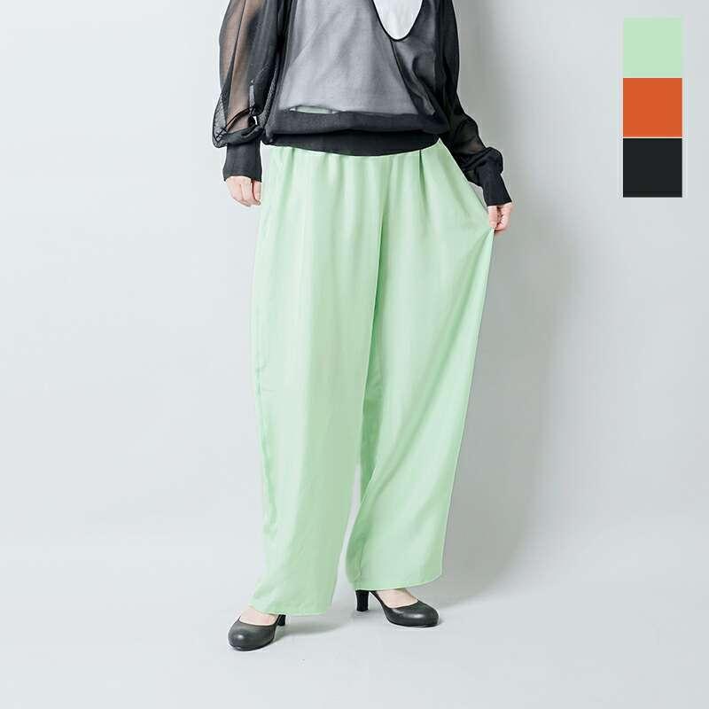 LOEFF ロエフ シルク ドレープ ワイド ボンタン パンツ 8814-699 LOEFF ロエフ シルク ドレープ ワイド ボンタン パンツ 8814-699