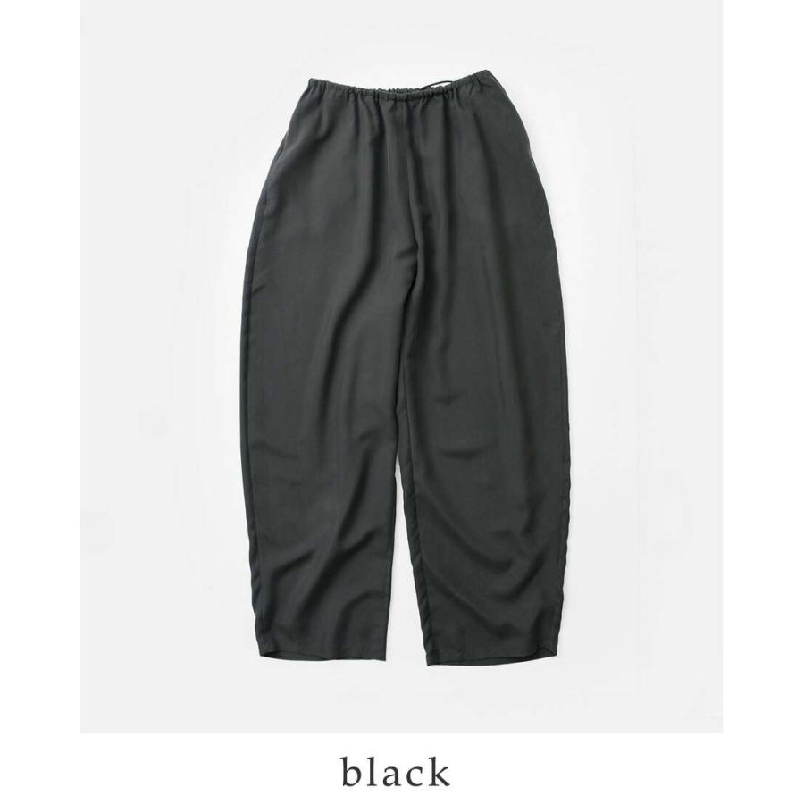 LOEFF ロエフ シルク ドレープ ワイド ボンタン パンツ 8814-699 LOEFF ロエフ シルク ドレープ ワイド ボンタン パンツ 8814-699