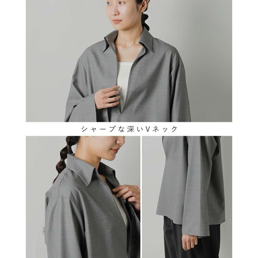 ロエフ ISETAN SALONE別注ウールシャツ 週末限定価格】ロエフ ISETAN SALONE別注ウールシャツ