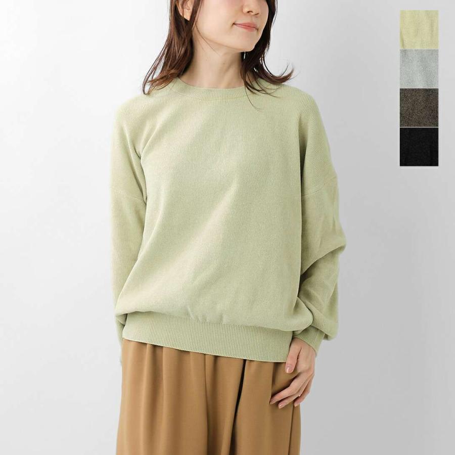 Squady スカディ  モールヤーン クルーネック プルオーバー 904-3776-tr レディース 2025aw新作 ☆☆ クーポン対象 squady（スカディ） セール【40%OFF】スカディ モールヤーン クルー