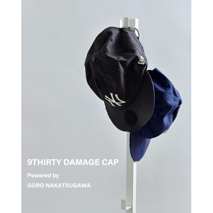 NEW ERA（ニューエラ） 9THIRTY ダメージ キャップ Powered by GORO