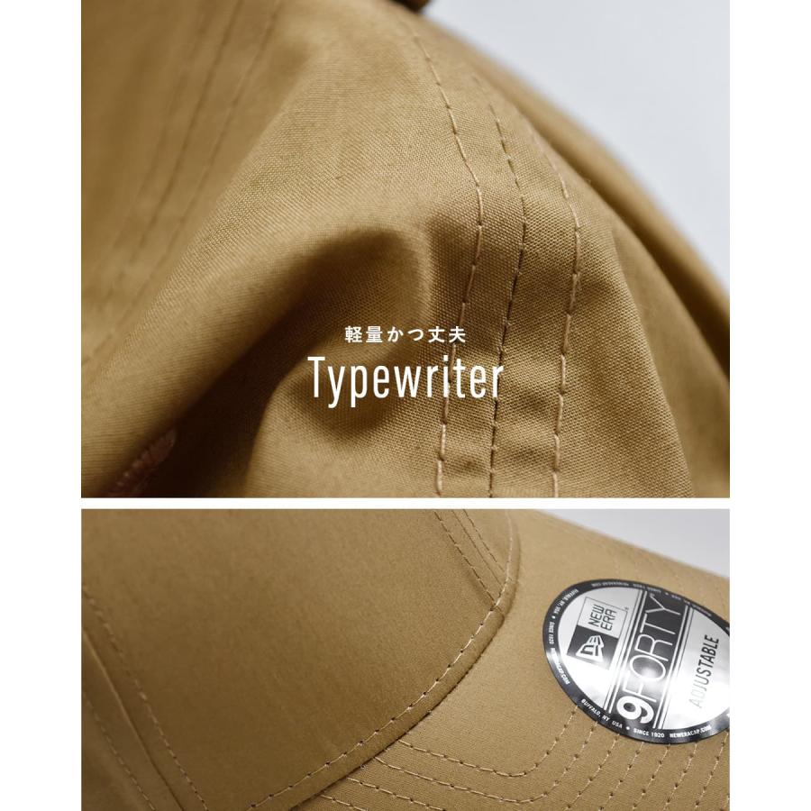NEW ERA（ニューエラ） NEW ERA 9FORTY タイプライター ベーシック