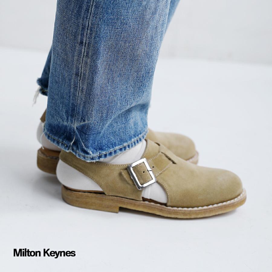 ミルトンキーンズ Milton Keynes スエードレザー バックストラップ
