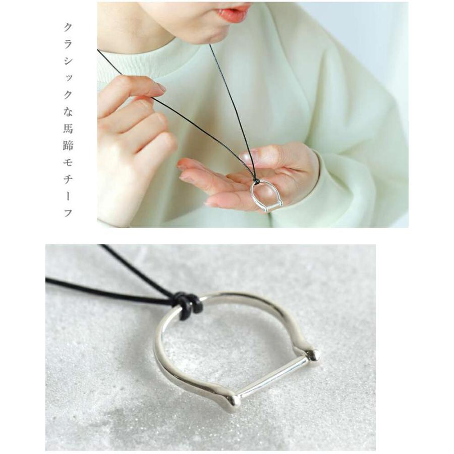 aura（アクセサリー） オーラ aura シルバー925 ホースシュー レザー