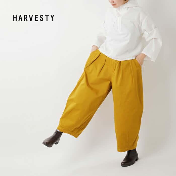 ハーベスティ HARVESTY サーカスパンツ コットン チノクロス a11709 