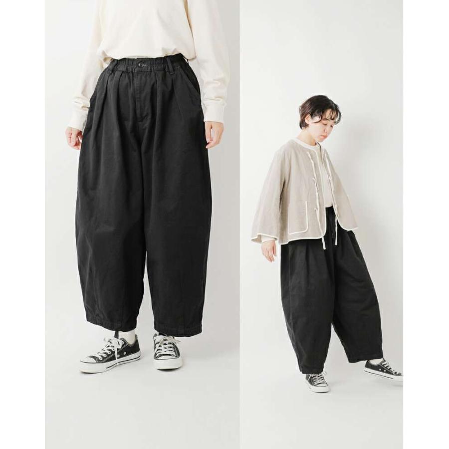 新品タグ付　HARVESTY / ハーベスティ チノサーカスパンツ 1 ブラック HARVESTY / ハーベスティ BLACK DENIM CIRCUS PANTS OW ブラック