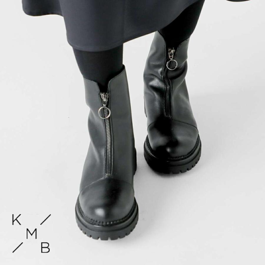 KMB セール【50%OFF】ケーエムビーKMB aranciato別注 レザー センター
