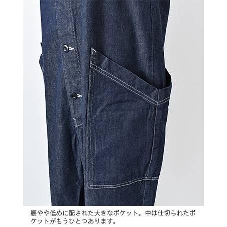 ハーベスティ　デニム オーバーオール A12007 DENIM OVERALLS デニム オーバーオール A12007 | HARVESTY