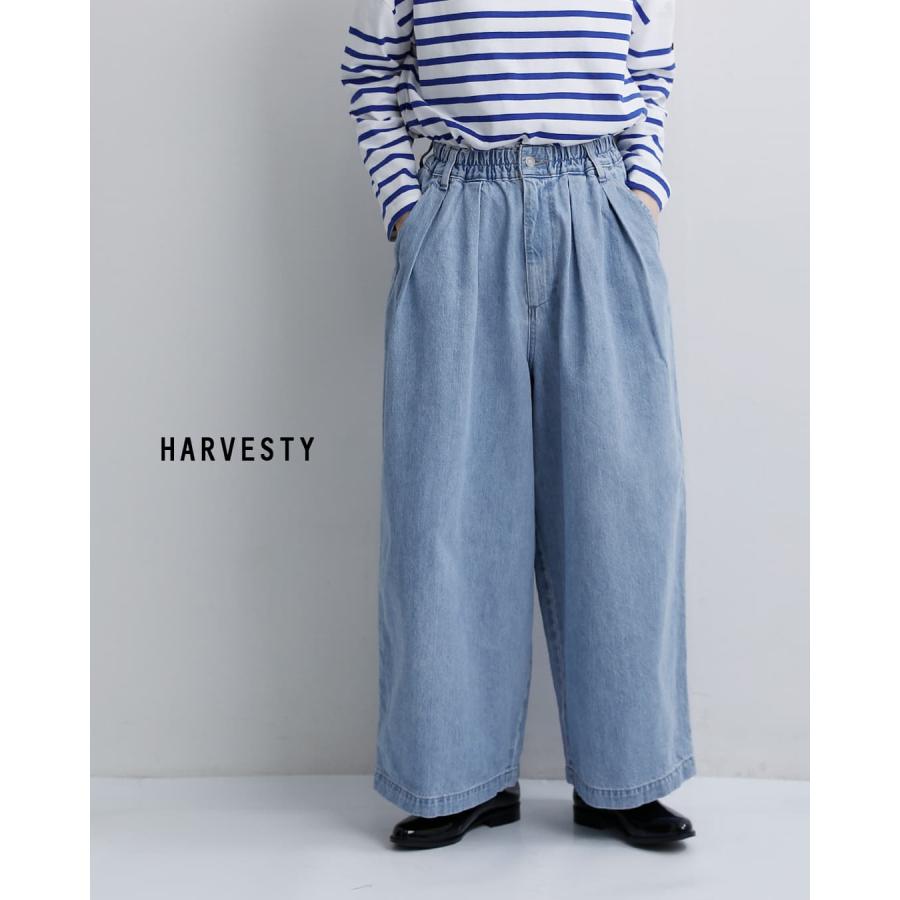 セール【30%OFF】HARVESTY ハーベスティ 10oz デニム サーカス バギー