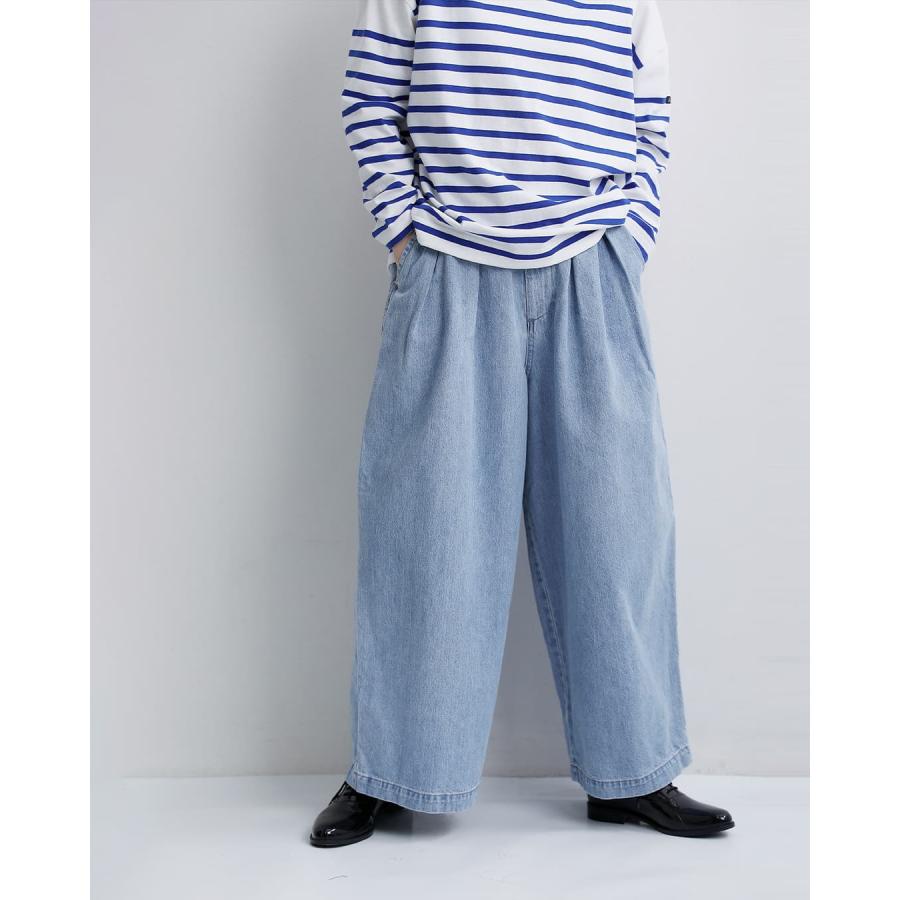 セール【40%OFF】HARVESTY ハーベスティ 10oz デニム サーカス バギー