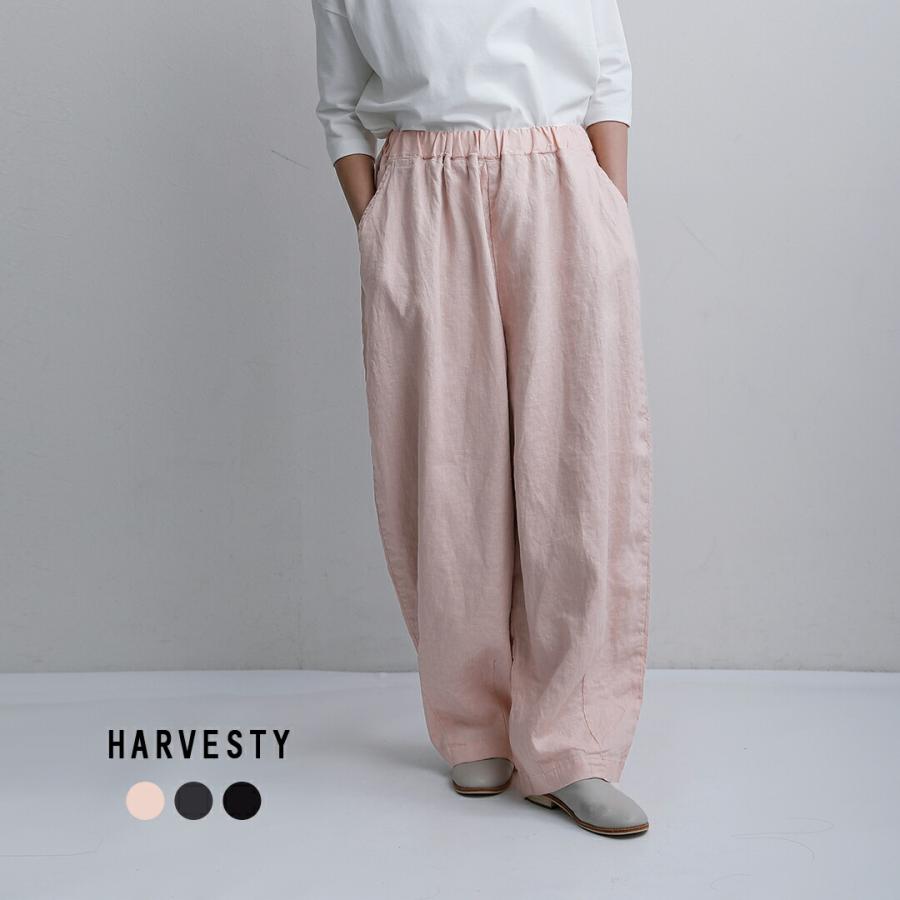 HARVESTY（ハーベスティ） リネンキャンバス イージー サーカスパンツ