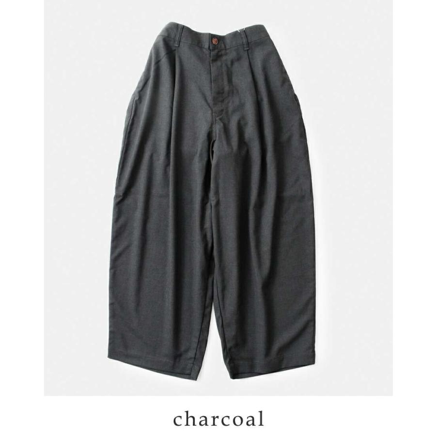 HARVESTY ハーベスティ トロピカル ストレッチ ワイド エッグ ロング