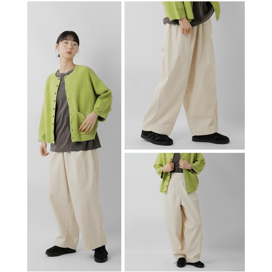 HARVESTY（ハーベスティ） デニム ワイド エッグパンツ a22601