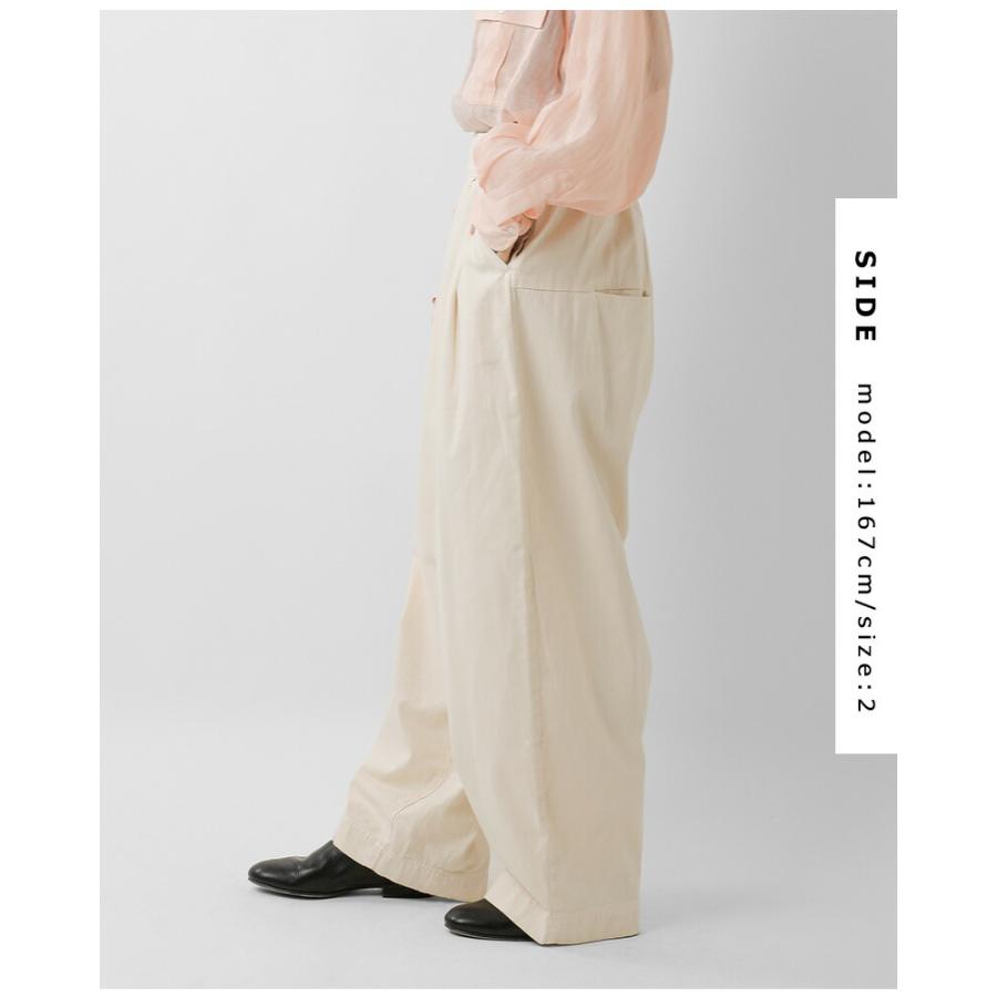 HARVESTY（ハーベスティ） デニム ワイド エッグパンツ a22601