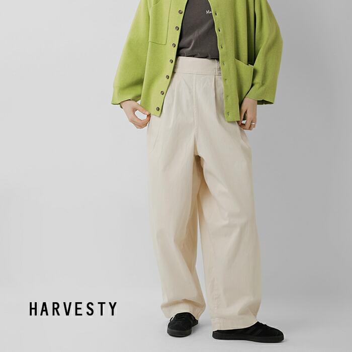 HARVESTY（ハーベスティ） デニム ワイド エッグパンツ a22601