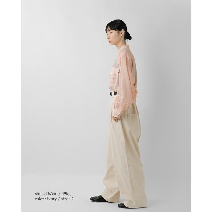 HARVESTY（ハーベスティ） デニム ワイド エッグパンツ a22601