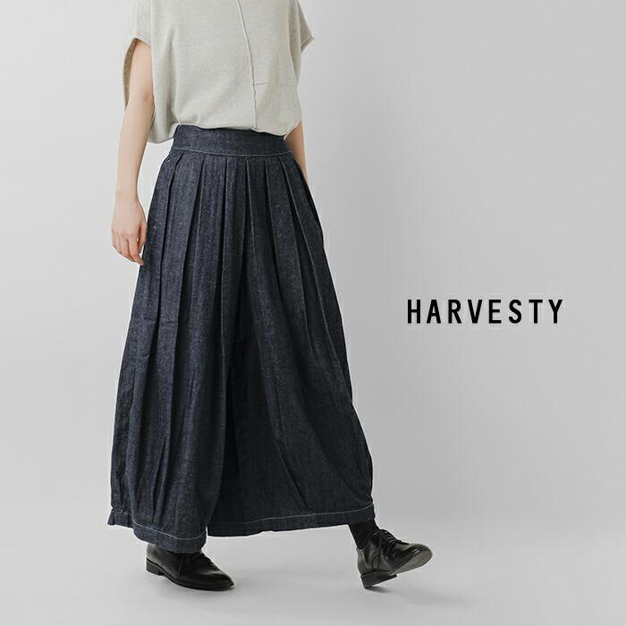 HARVESTY（ハーベスティ） デニム サーカス キュロットパンツ a22602