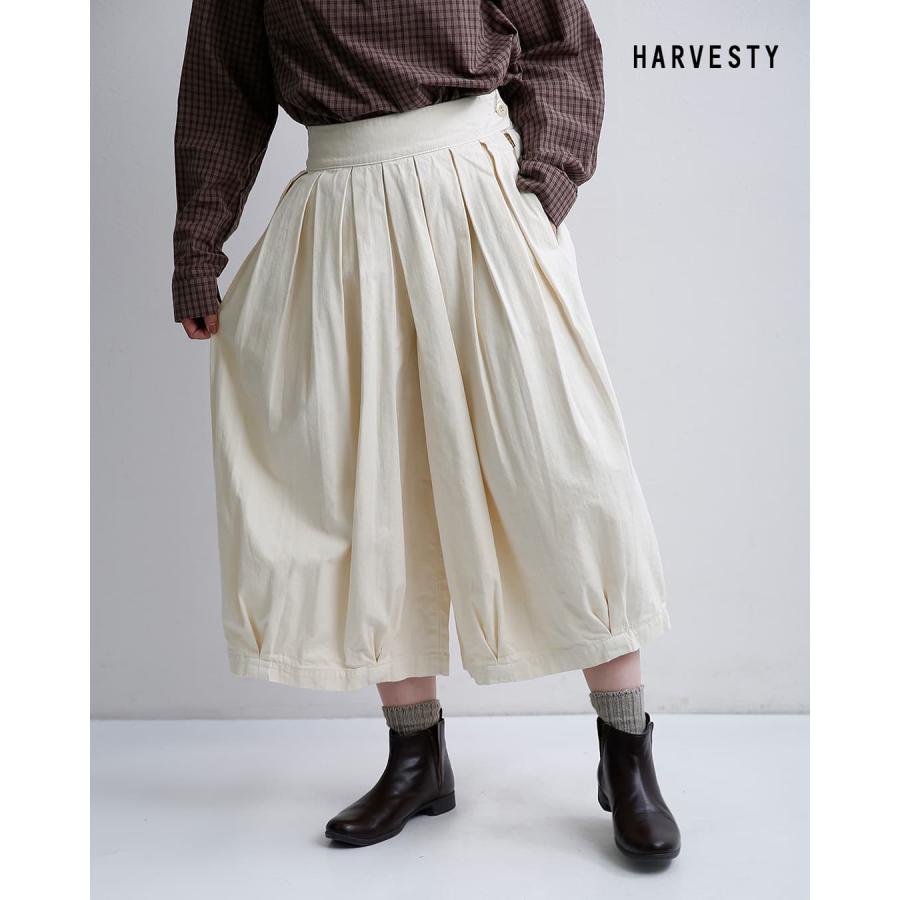 HARVESTY（ハーベスティ） デニム サーカス キュロットパンツ a22602