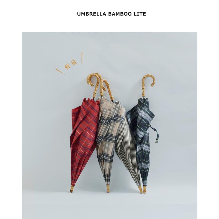トラディショナルウェザーウェア Traditional Weatherwear 撥水 UVカット加工 晴雨兼用 長傘 UMBRELLA BAMBOO LITE a261slggo0260pe 春夏 2026ss新作の画像
