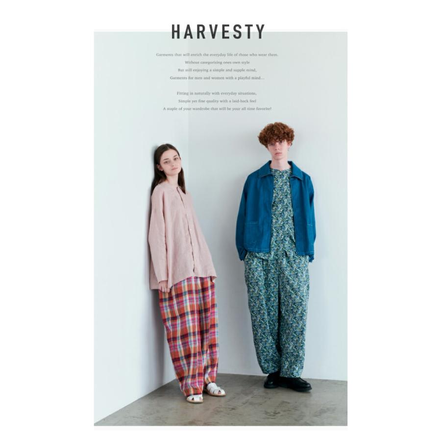 HARVESTY（ハーベスティ） デニム ボヘミアン ブラウス a42601