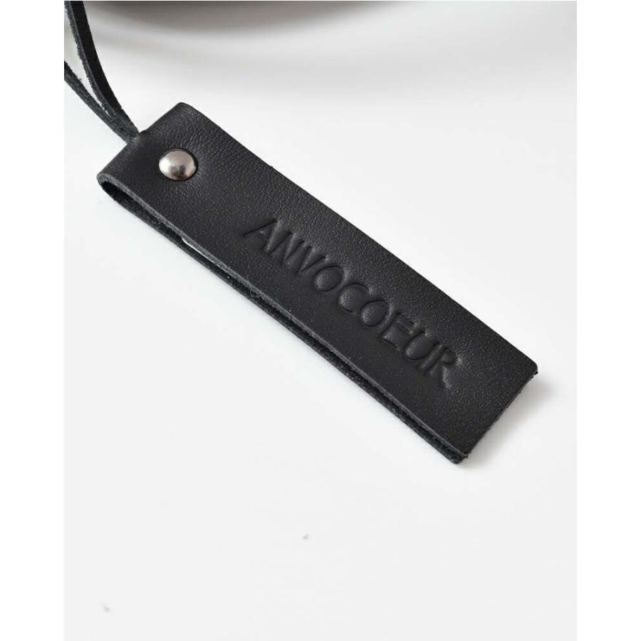 アンヴォクール ANVOCOEUR レザー がま口 ボストンバッグ Miranda ac21308a  レディースの画像