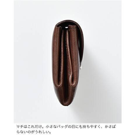 iroseカウレザーミニウォレット　ヌード i ro se｜カウレザーキーチェーン付きミニマムウォレット“FOLD