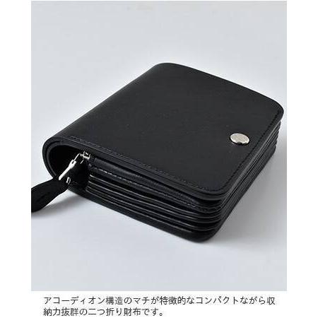 スタンダードサプライ　アコーディオン　コンパクト　ウォレット　ブラック PAL ACCORDION COMPACT WALLET アコーディオンコンパクト