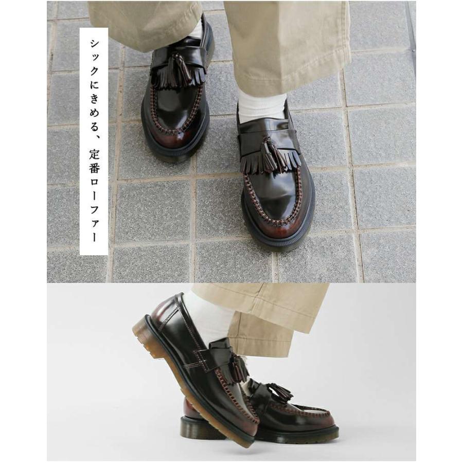 Dr.Martens（ドクターマーチン） レザー タッセル ローファー ADRIAN