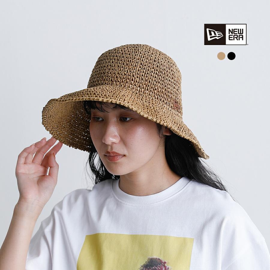 emmiatelier emmi NEW ERA ewアドベンチャーハット NEW ERA（ニューエラ） アドベンチャー ワイドブリム ペーパークロシェ