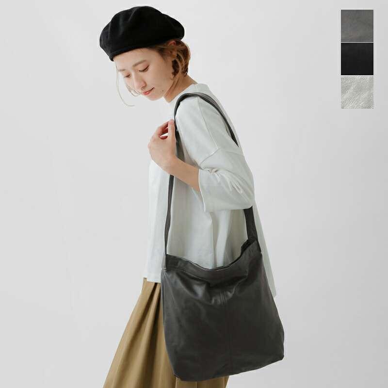 新品 Ampersand(アンパサンド) ナイロン×レザー　2wayトートバッグ Ampersand/アンパサンド】drawstring 2way ナイロントートバッグ