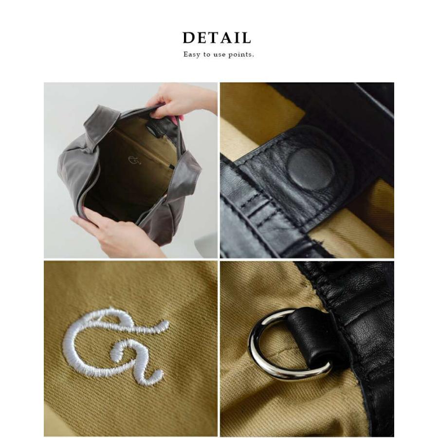 Ampersand（アンパサンド） カウレザー 2way ソフト トートバッグ H