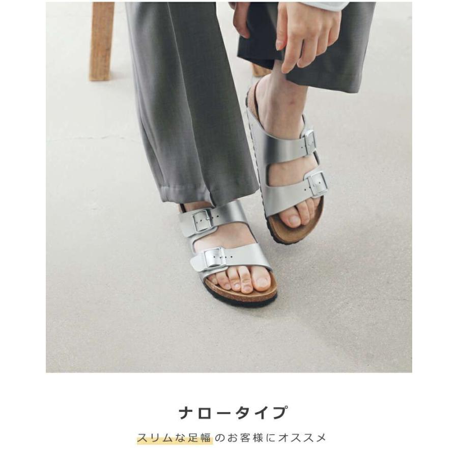 新品未使用ビルケンシュトック アリゾナ メタリック ナロー幅 サンダル 36 ビルケンシュトック アリゾナ メタリックストーンズ ブラック