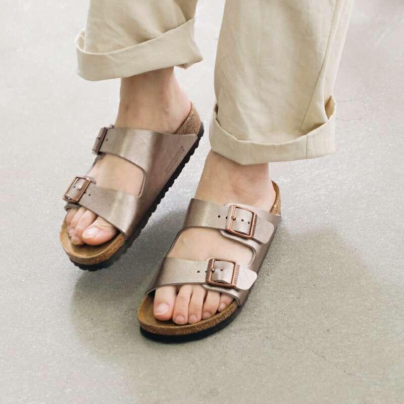 【BIRKENSTOCK】Arizona/ビルコフロー Arizona / アリゾナ ビルコフロー ヌバック ストーン | BIRKENSTOCK
