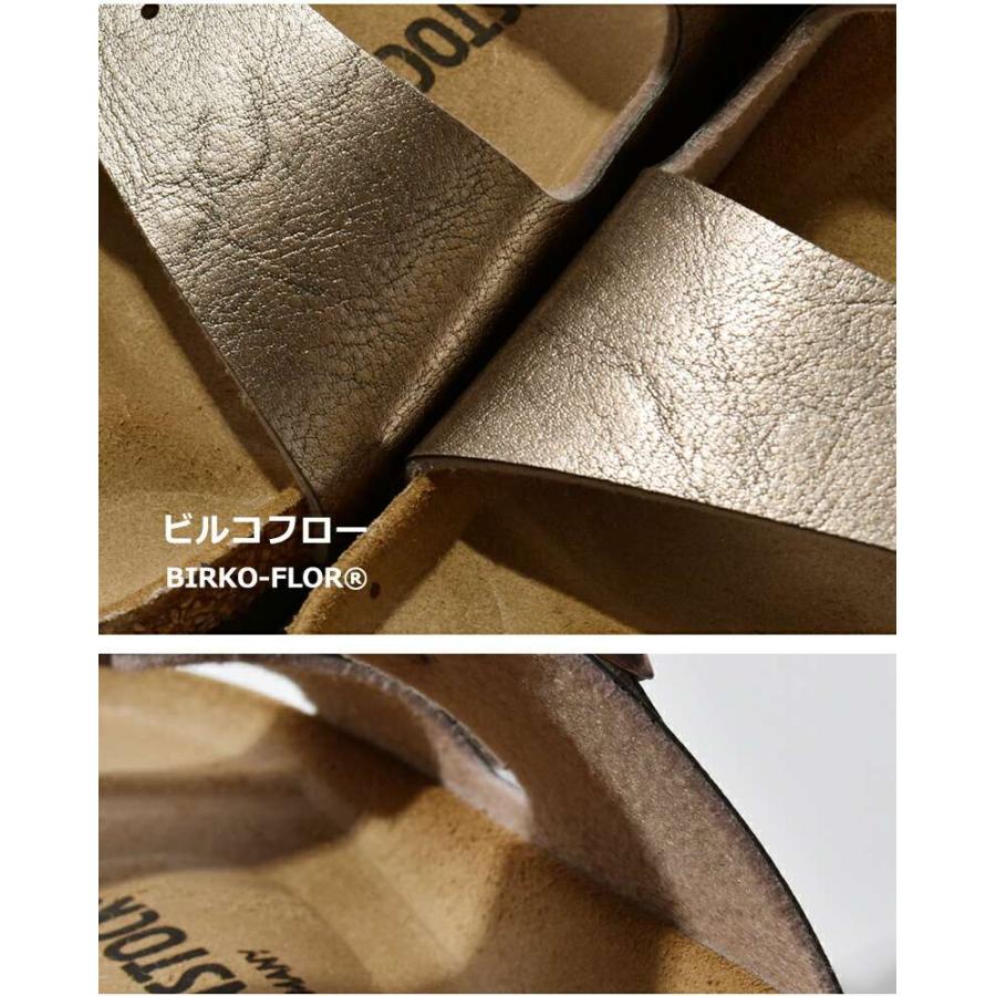 ビルケンシュトック BIRKENSTOCK アリゾナ ビルコフロー グレイスフル メタリック ナロー サンダル Arizona arizona-bf-same3 ユニセックスの画像