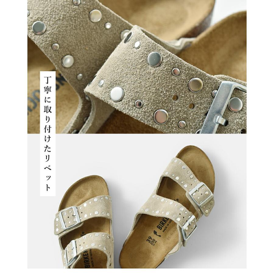 ビルケンシュトック アリゾナ リベット トープ Arizona Rivets Suede Leather in Color Taupe | BIRKENSTOCK US