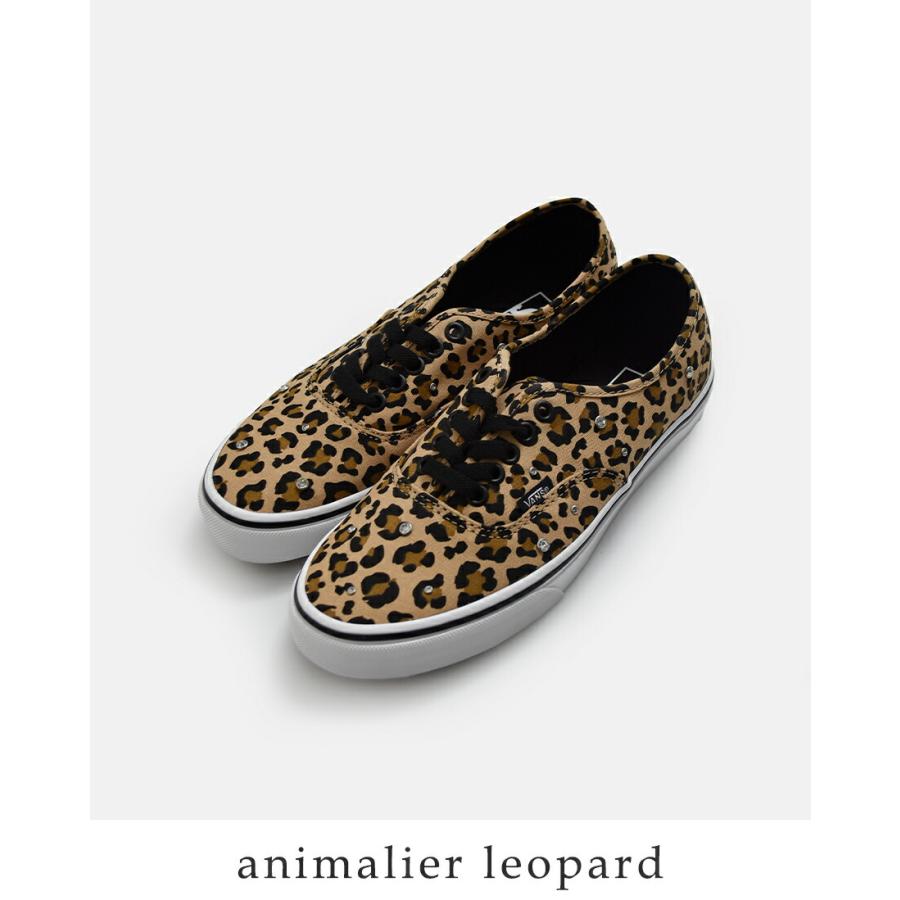 VANS（ヴァンズ） オーセンティック レオパード ローカット スニーカー
