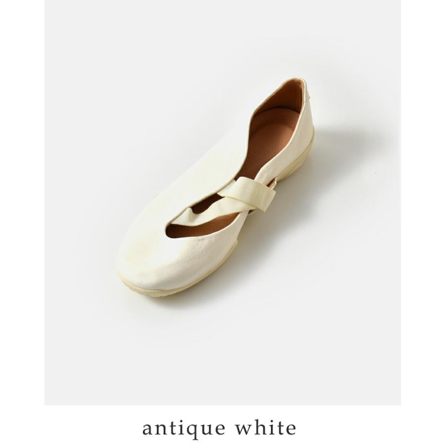 フットインダストリー FOOT INDUSTRY レザー ツーストラップ バレエ