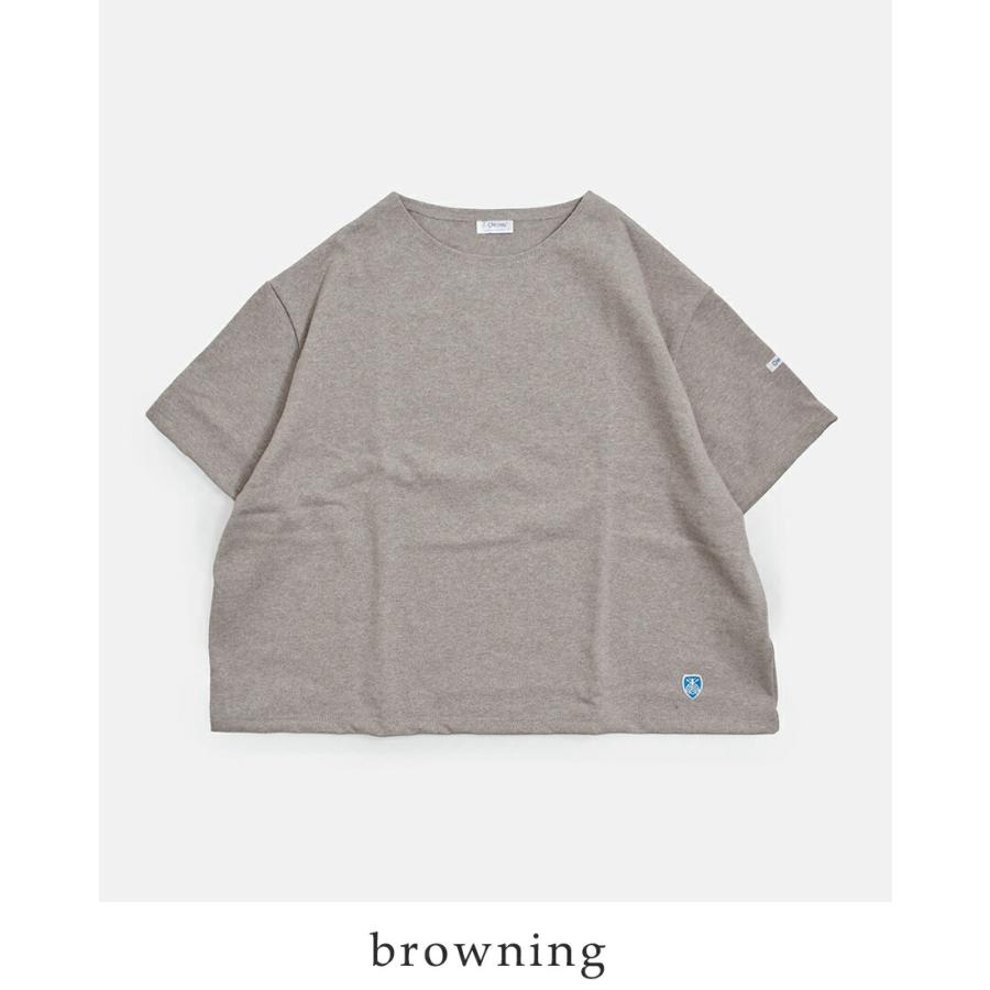 オーチバル ORCIVAL  オーシバル コットンロード クルーネック 半袖 Tシャツ b258-26ss  春夏 レディース海外出荷不可 2026ss新作の画像