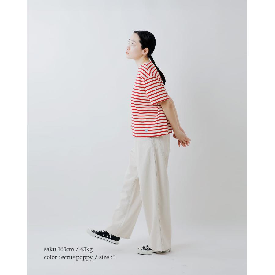 オーチバル ORCIVAL  オーシバル コットンロード クルーネック 半袖 Tシャツ b258-26ss  春夏 レディース海外出荷不可 2026ss新作の画像