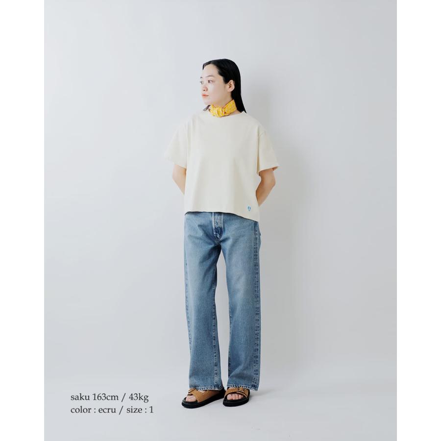 オーチバル ORCIVAL  オーシバル コットンロード クルーネック 半袖 Tシャツ b258-26ss  春夏 レディース海外出荷不可 2026ss新作の画像