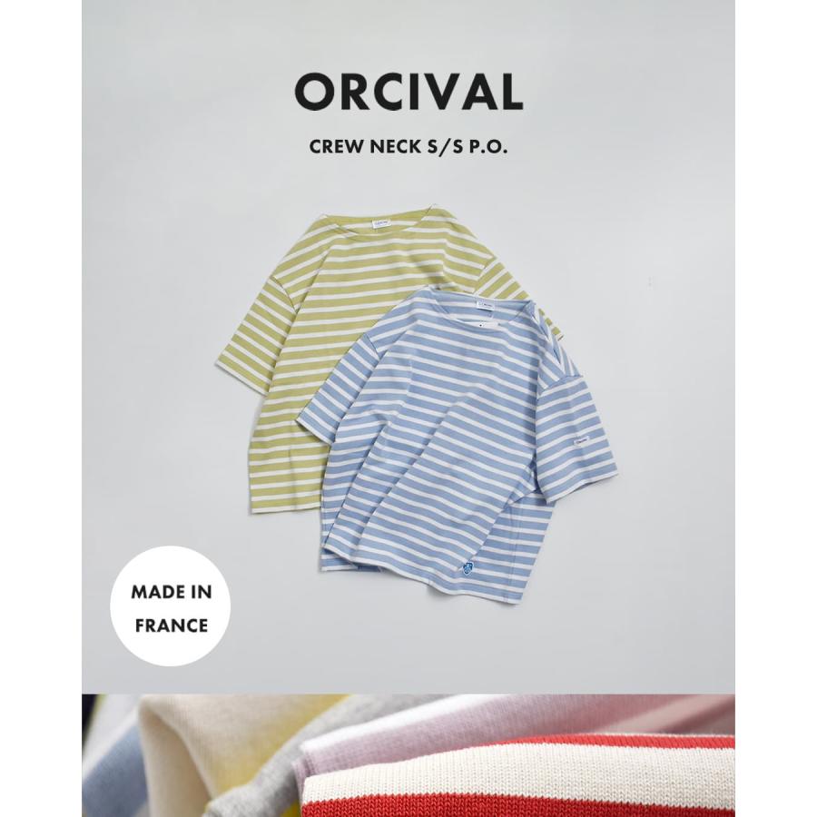 オーチバル ORCIVAL  オーシバル コットンロード クルーネック 半袖 Tシャツ b258-26ss  春夏 レディース海外出荷不可 2026ss新作の画像