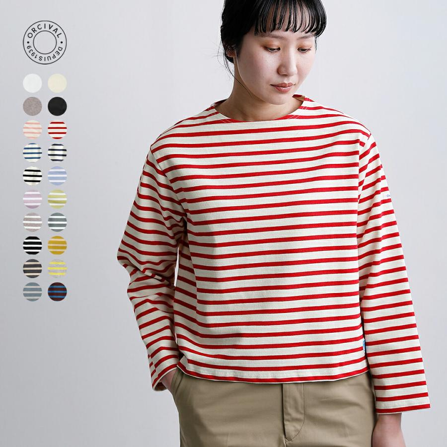 ORCIVAL（オーシバル） オーチバル コットンロード クルーネック 長袖