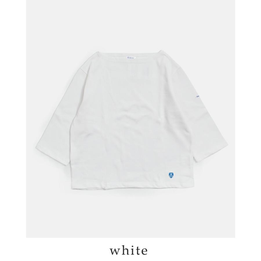 オーチバル ORCIVAL  オーシバル コットンロード ショートレングス ボートネック 半袖 Tシャツ b512 レディース  春夏海外出荷不可 2026ss新作の画像
